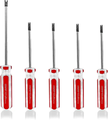Litoexpe Juego de destornilladores magnéticos de 5 piezas, juego de destornilladores tipo U, herramienta de destornillador de tornillos, M1.7, M2.0,