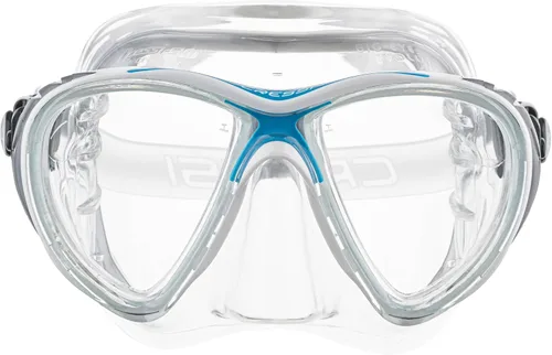 Miniatura 10 de Cressi Máscara de buceo de alta gama para adultos, fabricada en silicona de cristal revolucionario, cristal evolutivo de ojos grandes: fabricado