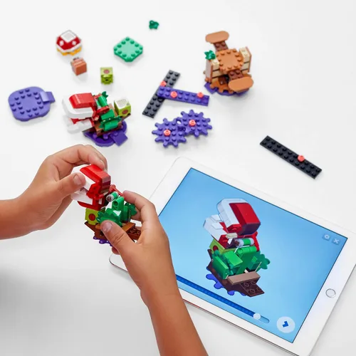 Miniatura 6 de LEGO Super Mario Piranha Plant Puzzling Challenge Expansion Set 71382 Kit de construcción; juguete único para niños creativos, nuevo 2021