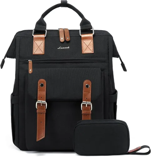 LOVEVOOK - Mochila para laptop, para viaje de trabajo, bolso de enfermera, profesor, médico, viajero, para computadora de negocios, mochila 1