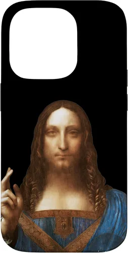 Miniatura 17 de Funda para iPhone 12 Pro Max Leonardo da Vinci - Salvator Mundi (salvador del mundo)