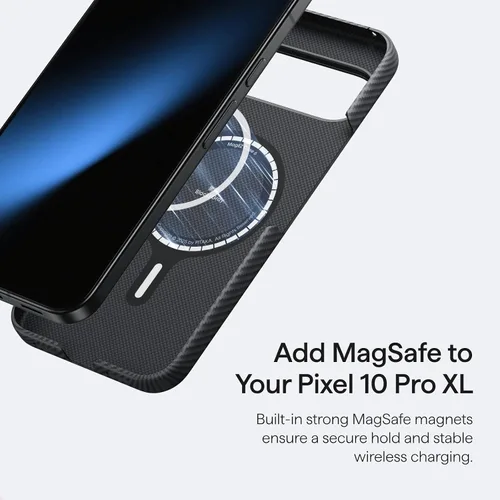 Miniatura 7 de pitaka Funda para Pixel 10 Pro XL de 6.8 pulgadas, funda ultradelgada para Google Pixel 10 Pro XL con sensación táctil sin funda, tejido de fibra