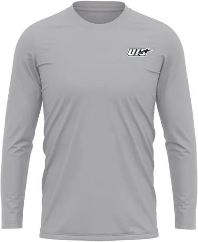 Miniatura 308 de Camisa deportiva de manga larga oficial de la NCAA Collegiate para hombre, con logotipo en el pecho izquierdo, colección Athletic Heather