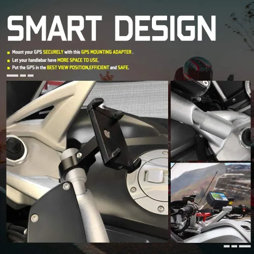 Miniatura 6 de Soporte de navegación para teléfono móvil de motocicleta para B-M-W R1200RT R1200RS R1250RS K1600GT K1600GTL K1600B 2018 2019 2020 2021 2022 Barra