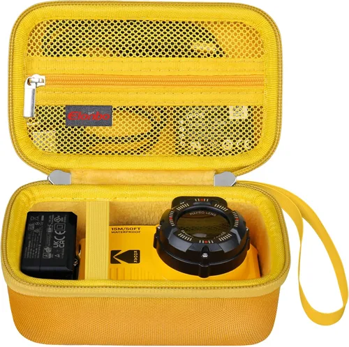 Miniatura 8 de Elonbo KODAK - Funda de transporte para cámara digital KODAK PIXPRO WPZ2, bolsa de viaje dura KODAK WPZ2, resistente al agua, a prueba de golpes