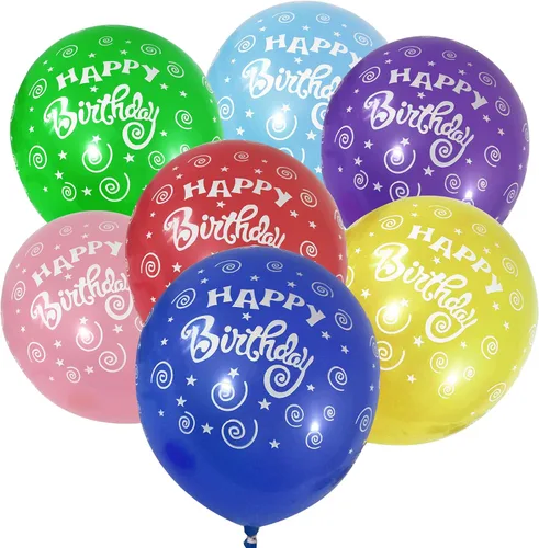 Miniatura 24 de Allgala - Globos de látex de alta calidad para inflar con helio, 100 unidades de 12 pulgadas