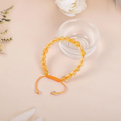 Miniatura 106 de AD Beads Pulseras de piedras preciosas unisex de 0.315 pulgadas (0.315 in), macramé curativo ajustable de 7 a 9 pulgadas Usa esta pulsera
