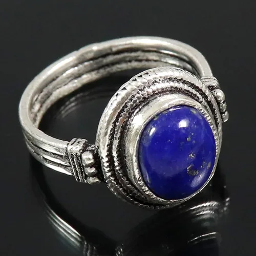 Miniatura 2 de Goyal Exports SRG354H - Anillo de plata de ley 925 sólido hecho a mano para mujeres