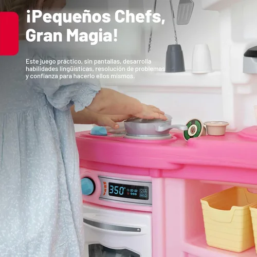 Miniatura 2 de Step2 - Juego de cocina para diversión con amigos Rosa