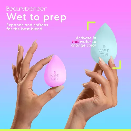 Miniatura 6 de Beautyblender® Esponja de maquillaje Wave Beauty Blender, espuma súper suave que mezcla fácilmente bases, polvos y cremas, fabricada en EE. UU.