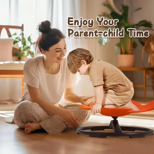 Miniatura 3 de Silla giratoria sensorial de autismo para niños autistas, juguete de asiento giratorio de 360° para niños con autismo y TDAH, silla sensorial