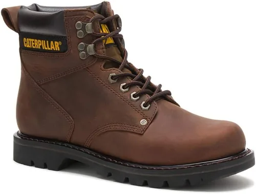 Miniatura 3 de CAT Botas de trabajo Second Shift con punta suave para hombre Marrón oscuro