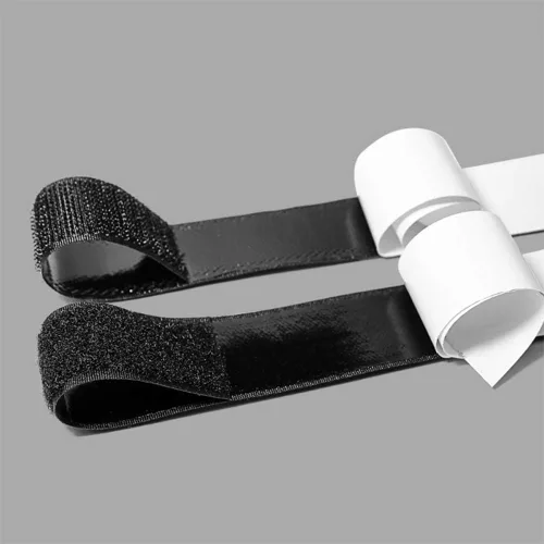 Miniatura 5 de LLPT Cinta de Gancho y Bucle 3/4 Pulgada x 23 Pies Cada Rollo Adhesivo de Servicio Pesado Resistencia Industrial Cinta de Montaje de Tira de Gancho