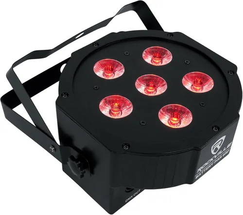 Miniatura 4 de 8 Rockville Batería PAR 6RF recargable RGBWA+UV Wireless DMX Lights+RF Remotes