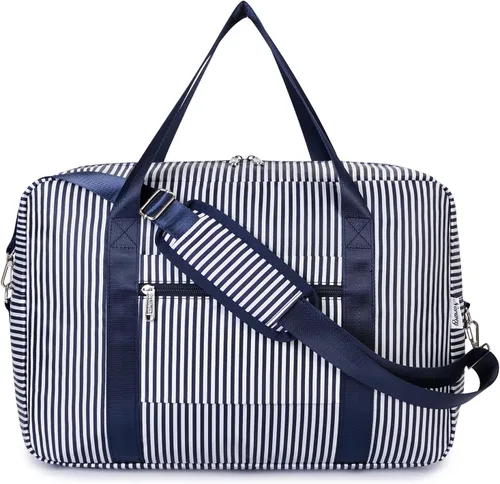 Para Spirit Airlines - Bolsa de viaje plegable de 18 x 14 x 8 pulgadas, bolsa de viaje para llevar en el equipaje durante la noche para mujeres y