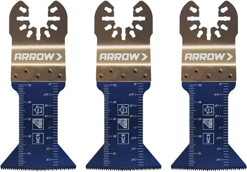 Miniatura 7 de Arrow OSC104-1 - Hoja oscilante de madera para madera dura, madera, PVC, paneles de yeso, universal, se adapta a la mayoría de multiherramientas