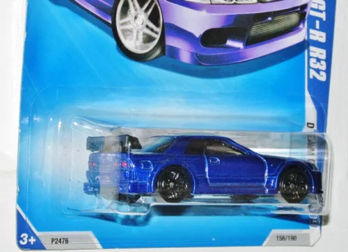 Miniatura 4 de Hot Wheels 2009-156 Dream Garage BLUE 2001 Nissan Skyline GT-R R32 Escala 1:64