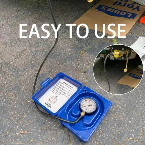 Miniatura 6 de Kit de prueba de presión del colector de gas natural o gas LP de Roastove, probador de presión de gas LP, medidor de gas natural, 0-35" C.A