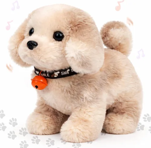 Miniatura 21 de Hopearl - Juguete de peluche electrónico interactivo de unicornio con sonidos y movimientos, camina y tiene un cuerno luminoso; regalo para niños