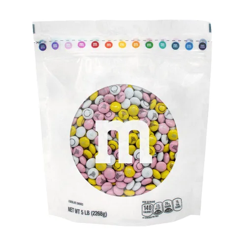 M&M'S WORLD Dulces de Chocolate M&M'S para Fiesta de Compromiso Bolsa de 5 lb – Mezcla Romántica para Eventos de Boda, Fiestas Nupciales, Bufés de