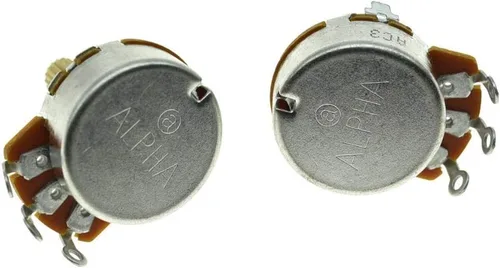 Miniatura 3 de Paquete de 2 botes de bajo para guitarra alfa de tamaño completo.