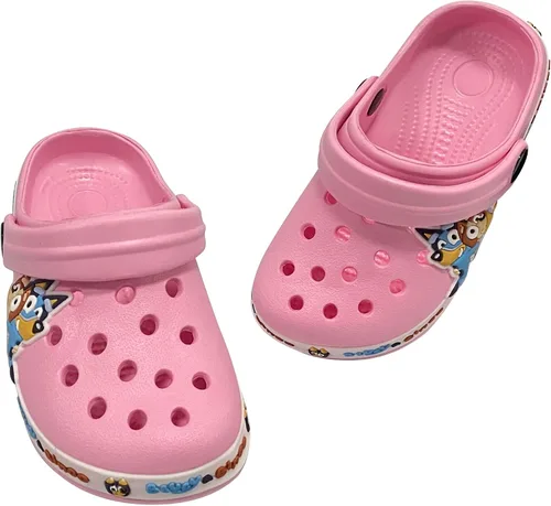Miniatura 5 de Mciwyhu Zuecos de dibujos animados para niños y niñas, zuecos de jardín, zapatos para niños, pantuflas de playa
