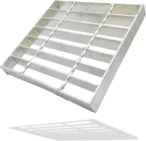 Rejilla de drenaje de acero galvanizado para lavabo NDS 9x9, cubierta de drenaje al aire libre para Polylok, rejilla de alcantarillado de repuesto