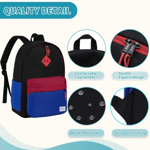 Miniatura 6 de Chase Chic Mochila infantil para niñas – Mochilas escolares de 17 pulgadas para niños pequeños para niños de 6 a 12 años – Bolsa de libros