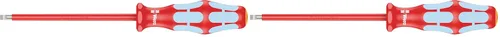 Miniatura 16 de Wera 05022732001 Kraftform - Destornillador ranurado de acero inoxidable VDE 3160i, punta láser, cabeza de 7/32 pulgadas, longitud de hoja de 3.86