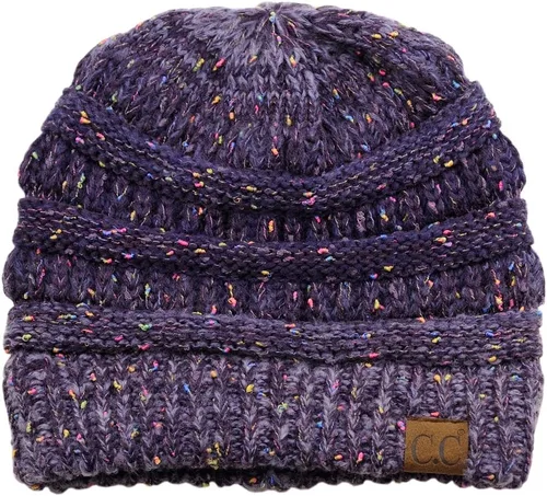 Miniatura 105 de C.C Trendy Warm Chunky Soft Stretch Cable Knit Beanie