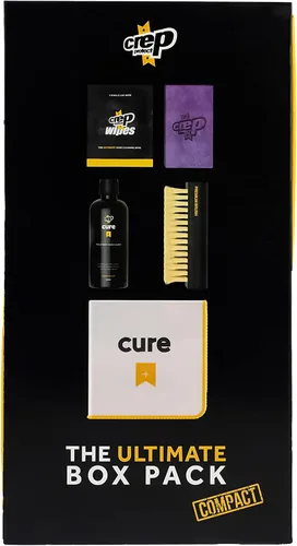 Crep Protect Paquete de Cuidado de Zapatos – Kit de Limpieza COMPACTO Premium para Zapatillas con 9 x Toallitas para Zapatillas, 1 x Borrador de