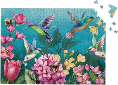 Miniatura 4 de Briarwood Lane Rompecabezas de 1000 piezas de girasoles a cuadros
