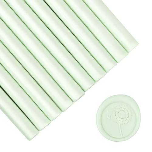 Miniatura 15 de SHOWIN Varillas de cera de sellado para pistola de pegamento para sello de cera, dorado metálico, ideal para invitaciones de boda, sobres