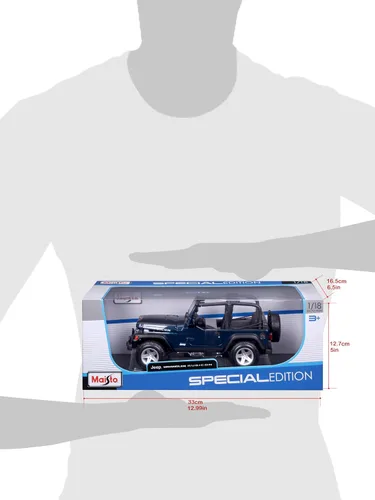 Miniatura 5 de Maisto Jeep Wrangler Rubicon 1:18 (los colores pueden variar)