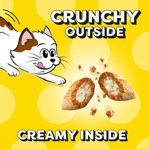 Miniatura 4 de Temptations Kitten Treats - Golosinas clásicas crujientes y suaves para gatos, sabor a pollo y lácteos, bolsa de 6.3 onzas (paquete de 10)