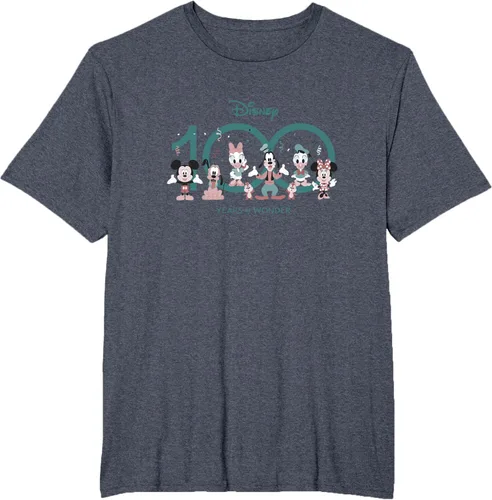 Miniatura 24 de Disney 100 Years of Wonder Mickey & Pals Muted Cute D100 Camiseta, Negro