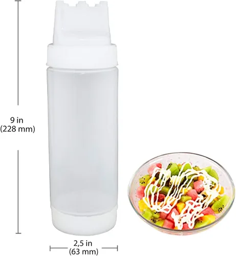 Miniatura 4 de ALDKitchen Dispensador de salsa Calentador eléctrico de salsa Calentador de salsa comercial Acero inoxidable 110 V (3 cabezas)