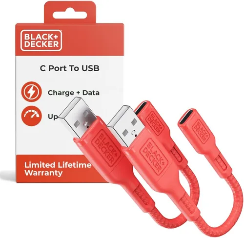 Miniatura 12 de BLACK+DECKER Adaptador USB C a USB [2 unidades] Tipo C hembra a USB macho OTG Cable USB a USBC Adaptador Apple compatible con MacBook Pro/Air iPhone