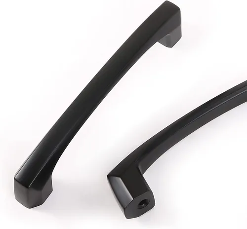 Miniatura 32 de COTYKILEY - Paquete de 10 manijas de gabinete de cocina color latón envejecido de 3 pulgadas (76mm), accesorios dorados para gabinetes de cocina