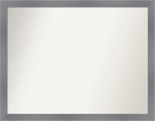 Miniatura 147 de Amanti Art Espejo personalizado, espejo de baño gris plomo a rayas, espejo de pared o espejo de tocador de baño sobre el fregadero
