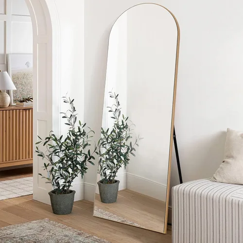 Miniatura 20 de MIRUO - Espejo de pared para colgar sobre la puerta, marco de poliestireno para baño, dormitorio, sala de estar, dormitorio y más