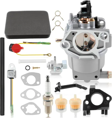GoaMotors 0J58620157 Carburador con filtro de aire compatible con Generac GP5000 GP5500 GP6500 GP6500E GP7500E RS5500 para Jingke para Huayi para