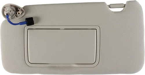 PEVEST Visera Solar con Luces y Espejo LH Lado del Conductor - Interior Gris Platino para Honda HR-V EX-L/EX/LX/Sport 2016-2022 | Reemplaza