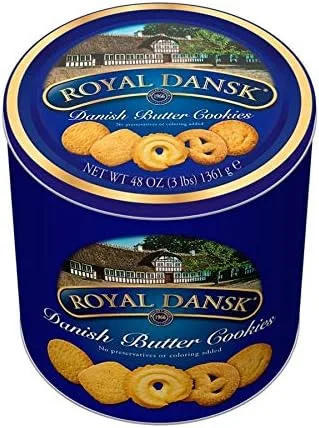 Miniatura 3 de Galletas de mantequilla danesas, lata de 3 libras