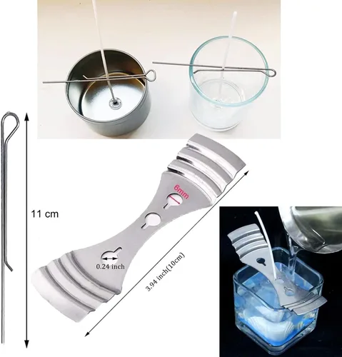 Miniatura 7 de Molde para hacer velas corporales masculinas y femeninas, 2 moldes de silicona con punzón de molde y aguja de gancho para velas para decoración
