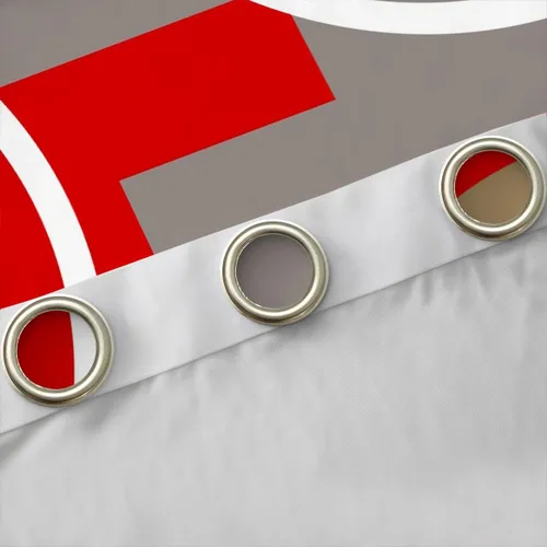 Miniatura 4 de Feelyou Cortinas geométricas para ventana para dormitorio, sala de estar, con formas de arcos, cortinas para niños y niñas, decoración moderna