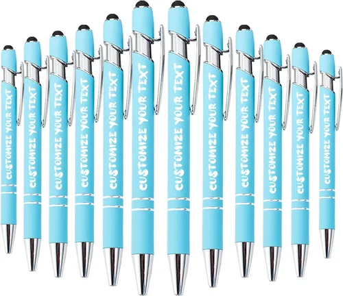 Miniatura 231 de AIFLM Bolígrafos personalizados con nombre a granel hasta 500 unidades de bolígrafos grabados gratis con tu nombre y texto para negocios