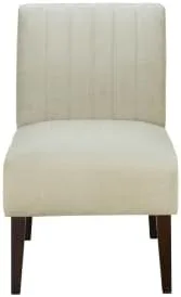 Miniatura 3 de anwickjeff Cómoda silla decorativa tapizada de tela naranja, moderna silla pequeña sin brazos, patas de madera, asiento de felpa, muebles de sala