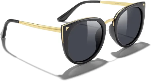 Miniatura 5 de MERRY'S Girls Cat Eye - Gafas de sol para niños, Niños Gafas de sol polarizadas S7001 para niños