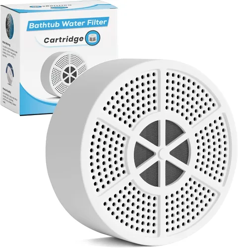 Cartucho de filtro de agua para bañera, repuesto de filtro de bañera, filtro para bañera y grifo de baño
